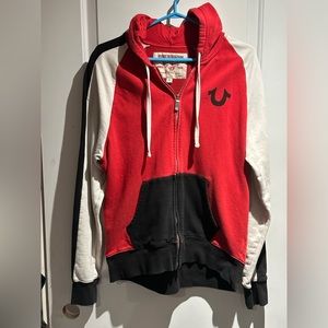 True Religion zip up hoodie